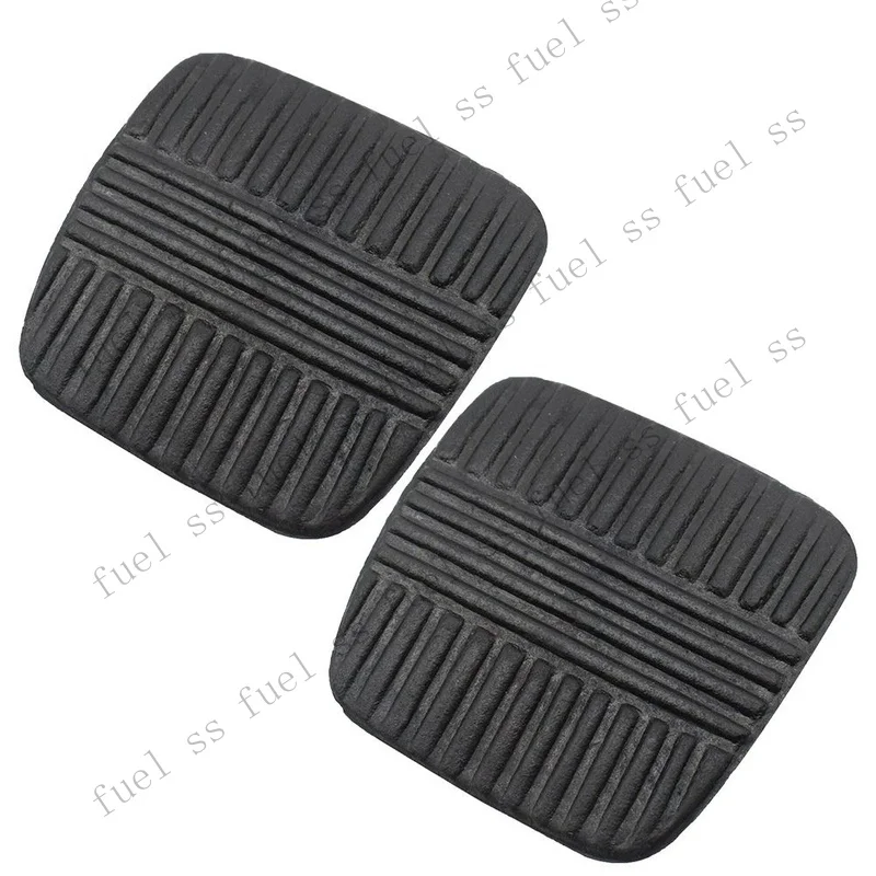 S+ Improve Driving Comfort with 2Pcs Car Brake Clutch Pedal Rubber Covers