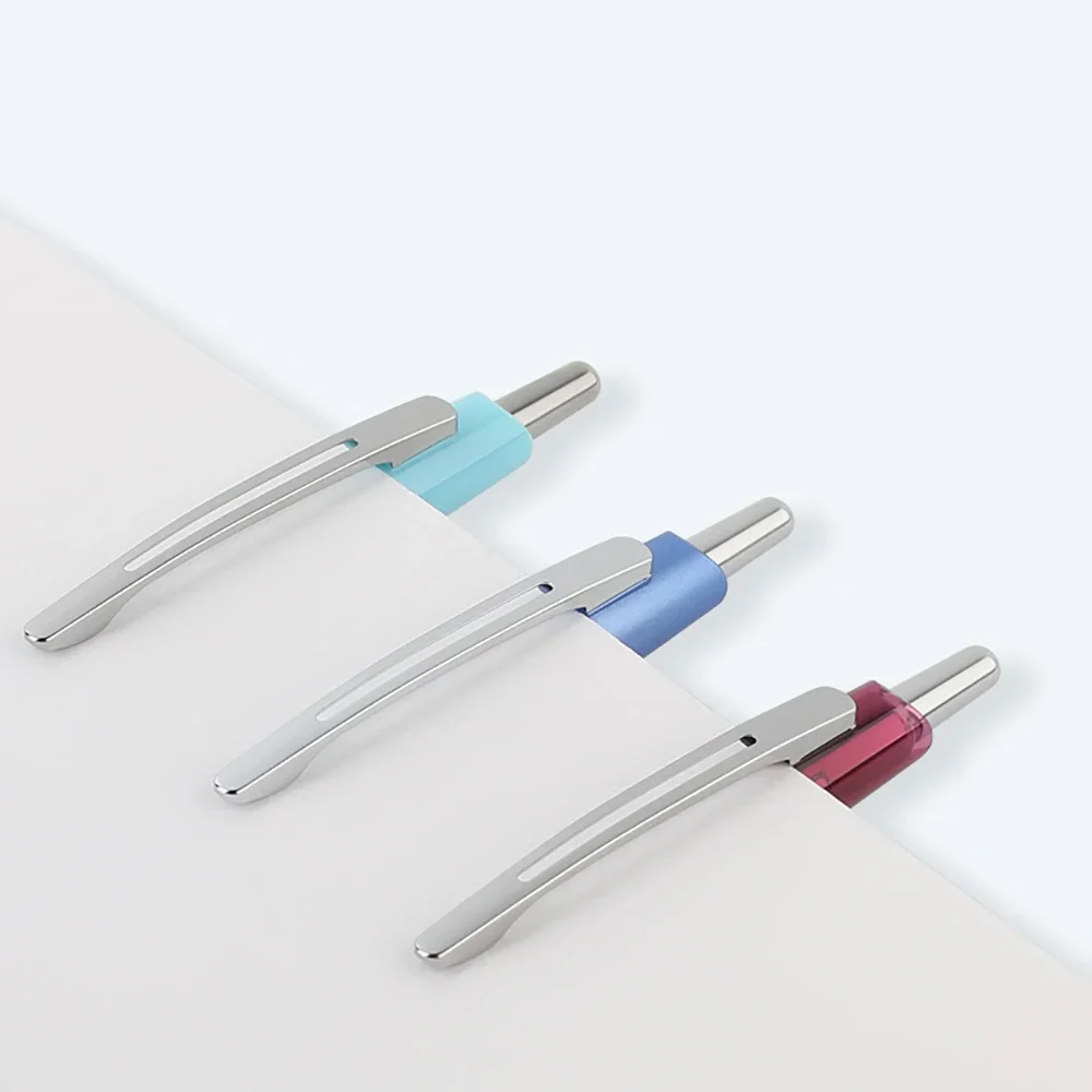 1Pc Japan Pilot BAC-30EF Ballpoint Pen for Students with Smooth Pressing Resin | Metal Pen Barrel Ball Pen 0.5/0.7mm Stationery
