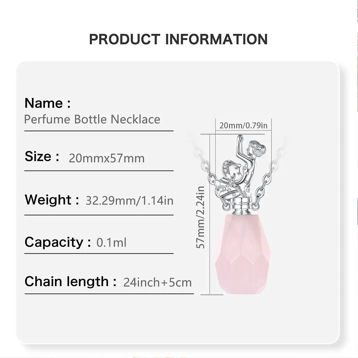 AEONSLOVE Natural Amethyst Cremation Urn Necklace Rose Quartz Ashes Pendant for Human Pet Ashes Keepsake Jewelry Memorial Gift