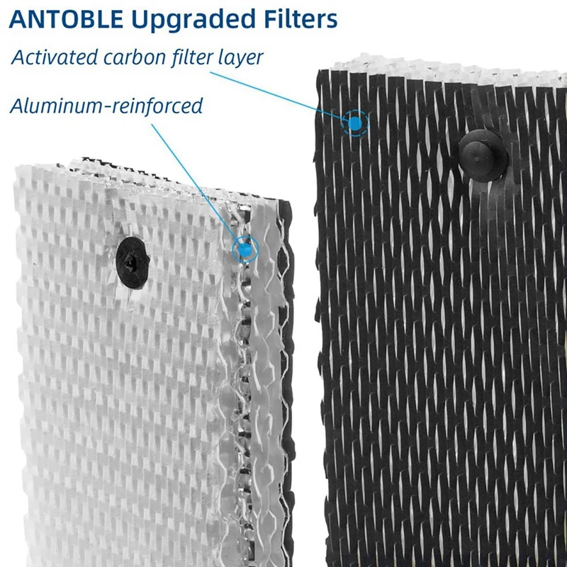 فلتر الفتيل E لمرطبات هولمز ، HWF100 ، Bionaire ، فلاتر ، 8 عبوات