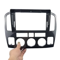 Kit de tablero de Panel de Radio Fascia de coche de 9 pulgadas, instalación de consola Facia, bisel, placa adaptadora de 9 pulgadas, embellecedor para Suzuki Grand Vitara 1998-2006