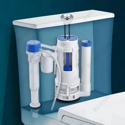 Vanne de remplissage de toilette universelle, vanne de vidange, vanne d'entrée et de sortie, pompe à eau, raccords précieux, ensemble d'assistance, accessoires de bain WC