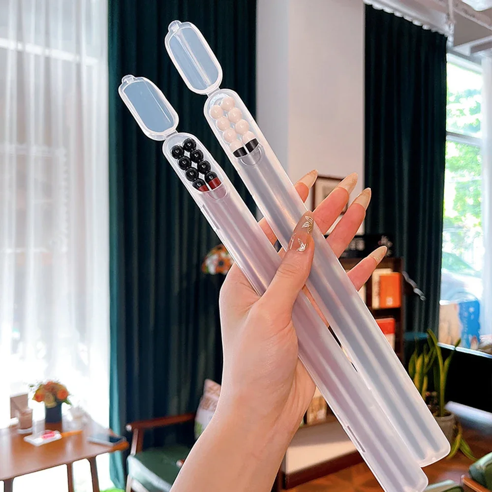 2 Teile/satz Tragbare Japanische Stäbchen Sushi Sticks Koreanische Stäbchen Wiederverwendbare Legierung Chop Sticks Küche Geschirr Zubehör