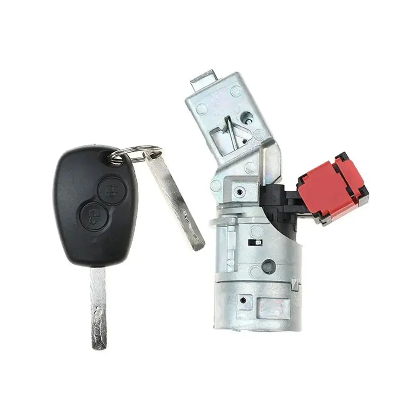 

A21E-Car Ignition Lock Barrel Starter Switch With Key Ignition Lock Cylinder For Renault Spare Parts 8200214168 806010030R 77012