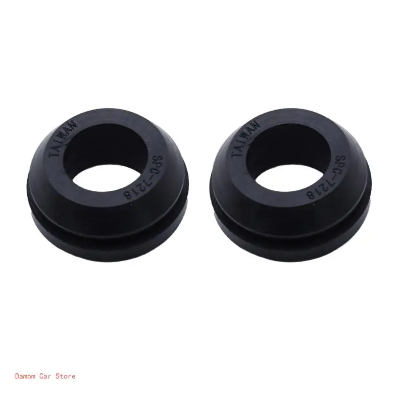 2Pcs Valves Covers Washer Gasket Rubber Breather Grommets Replacement Accessories Fit for SBC 350 A97 Engine