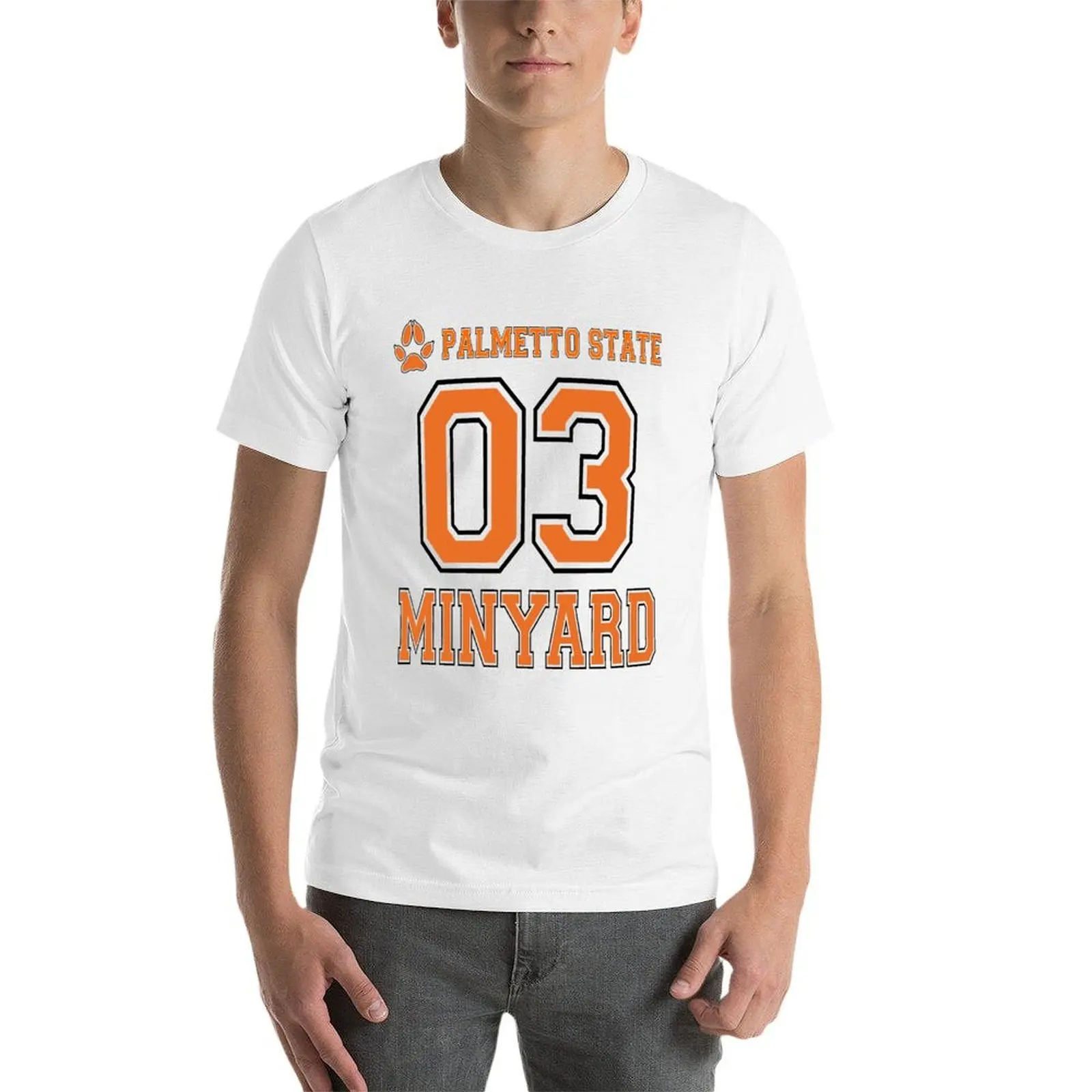 Exy AFTG أندرو مينيارد 03 ولاية بالميتو جيرسي تي شيرت تي شيرت للرجل جرافيك تي شيرت للرجل تي شيرت