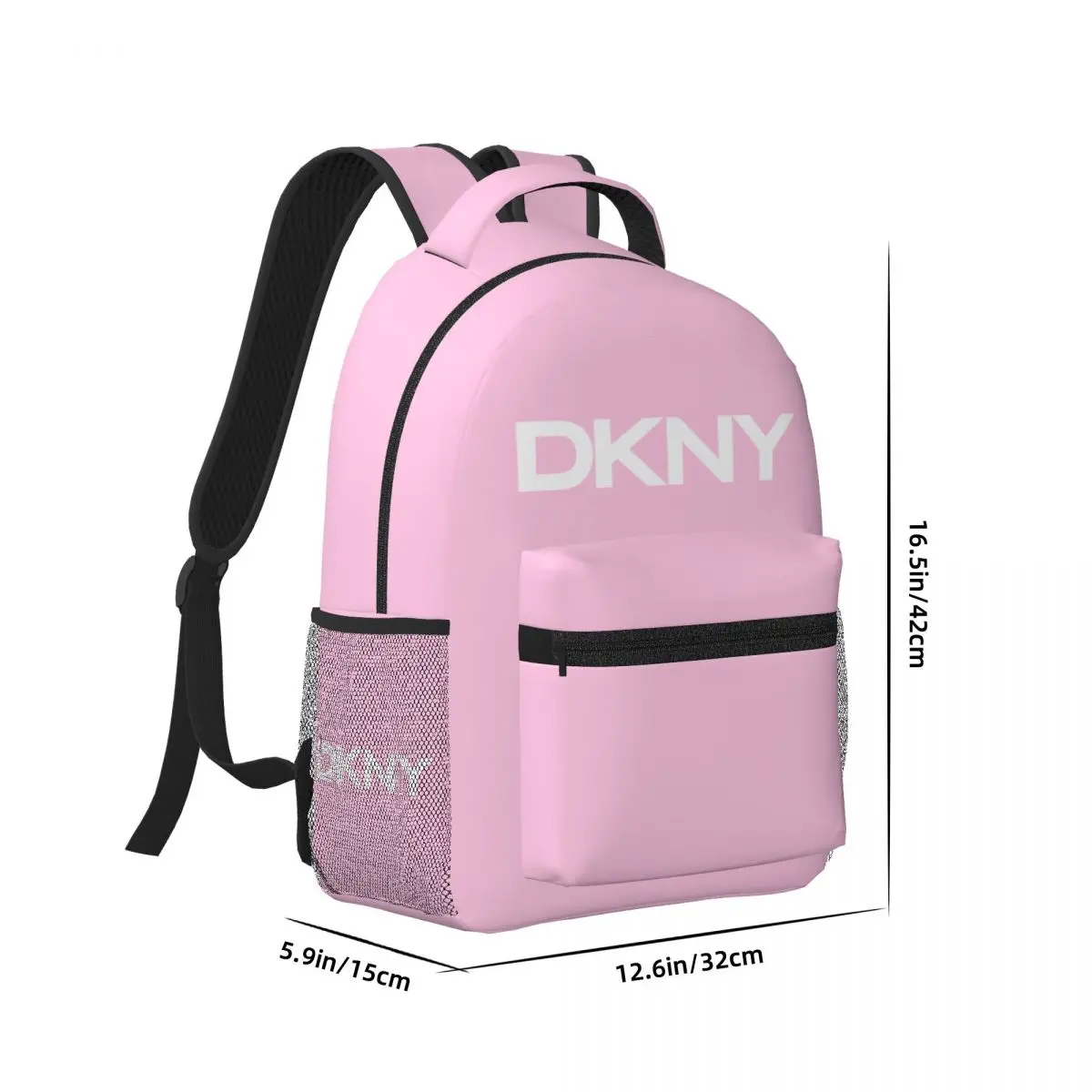 D-DKNYS NewYork Skyline Backpack for Men Women Fashion Student Business Daypack College Shoulder Bag 17in