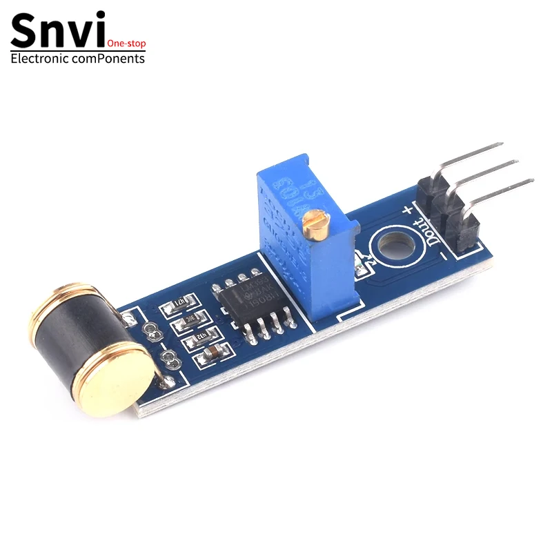 Robot 3-Foot 801S New Vibration Switch Detection Sensor Module Vibration Sensor LM393