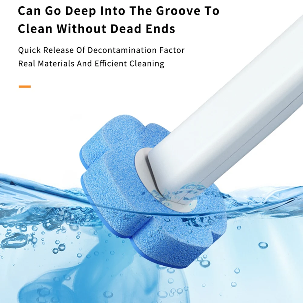 AEE6-Disposable Toilet Brush Household No Dead End Toilet Cleaning Brush Set Toilet Toilet Cleaning Artifact Not Dirty Hands