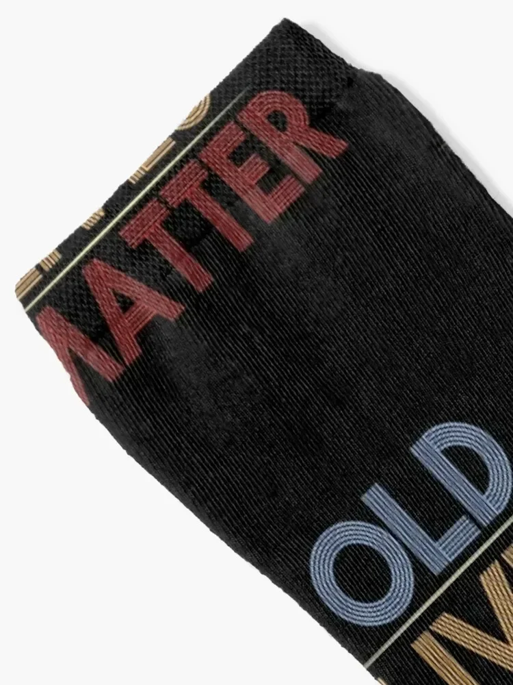 Old Lives Matter Socks designer brand men cotton high quality Socks Women's Men's