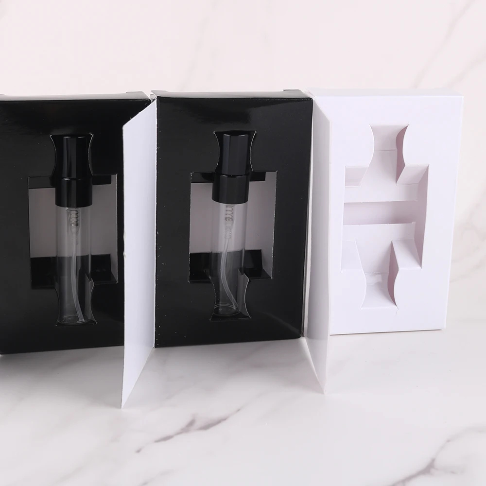 50/100PCS, 5/10ml Perfume Bottle Packaging Box, Exquisite and Elegant, Is the Best Choice for Gift Packaging and Gift Giving