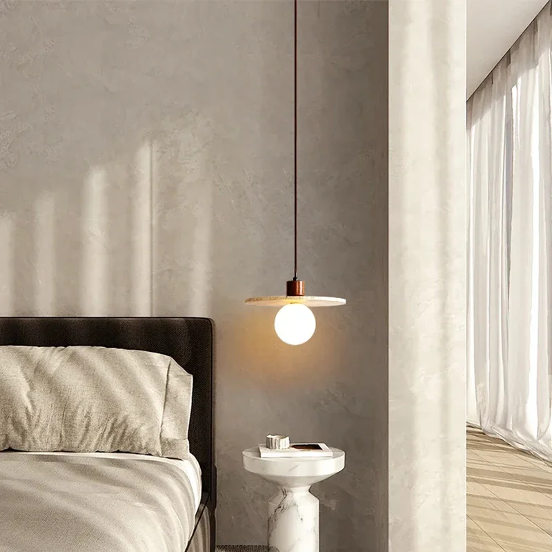 Creative Led Modern Ring Ball Pendant Lights Living Dinning Room Bedroom Nordic Lamp Luxury Suspension Hanging Linear Chandelier