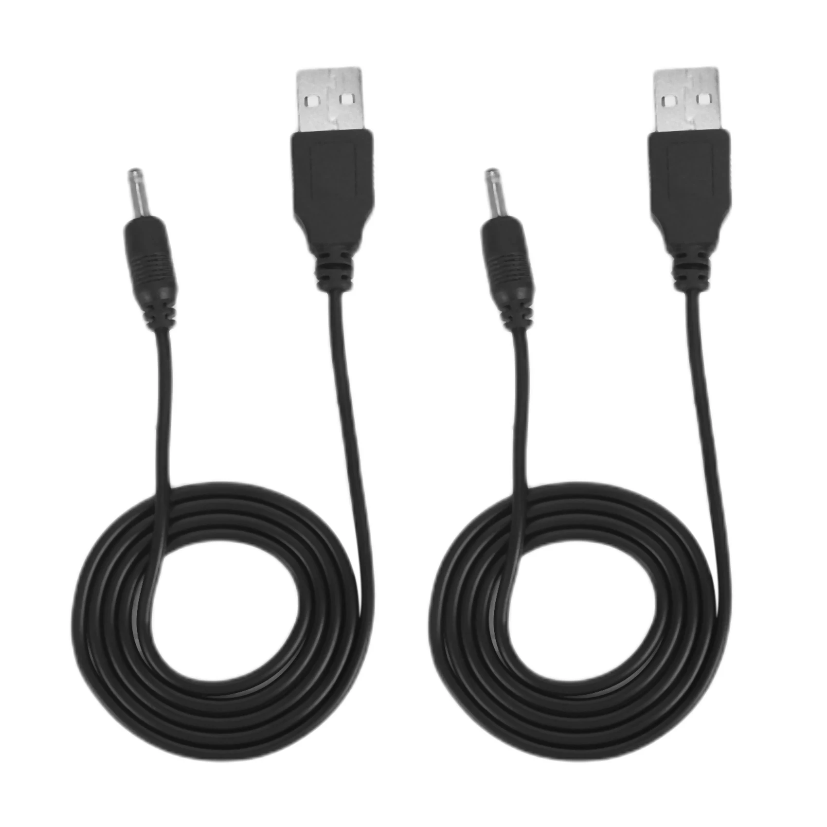 A24U 2 câbles d'alimentation USB vers prise cylindrique 3,5 mm 5 V CC