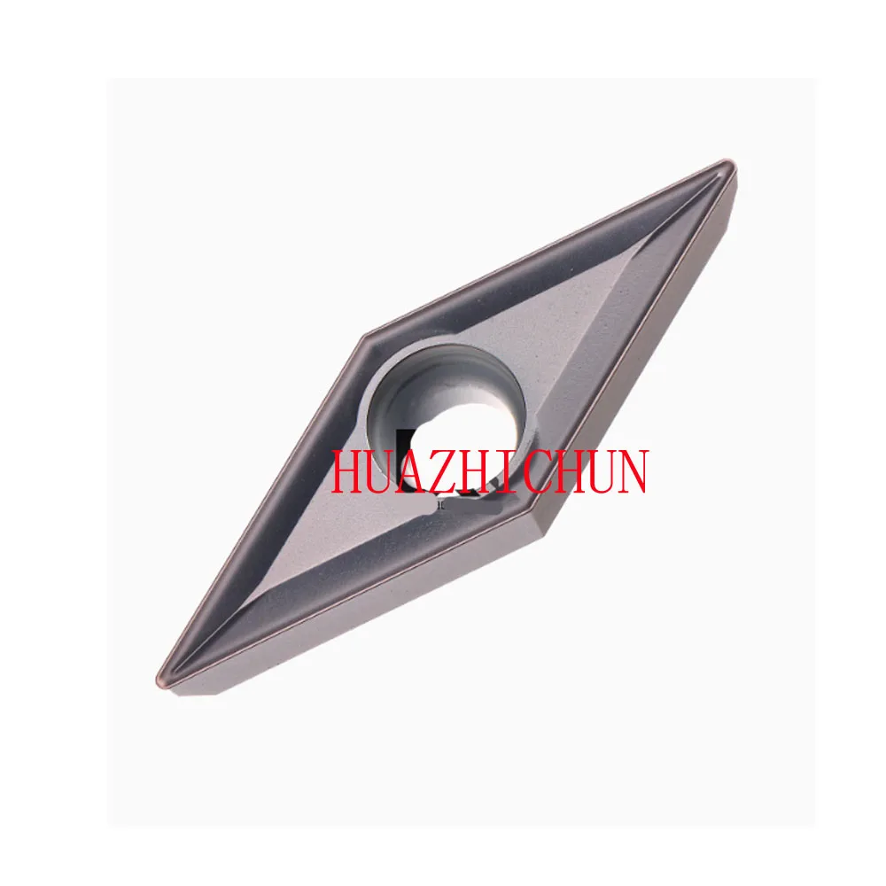 

HUAZHICHUN VCMT160404 VP15TF -LM FM MM Carbide Inserts Milling Cutter Tool
