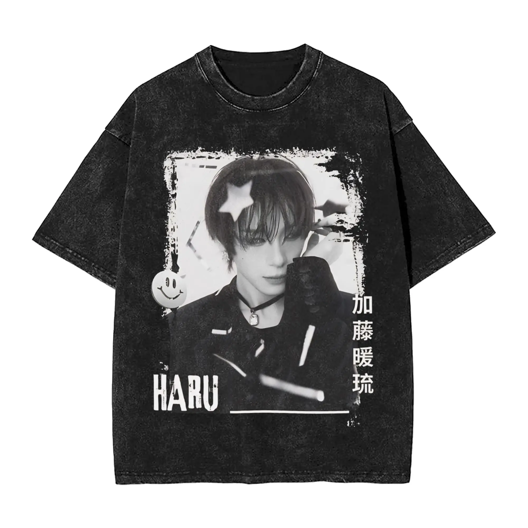  XLOV UXLXVE Members Apparel Washed T Shirt Men Women Streetwear Hip Hop T-Shirt Graphic Printed  Tees 100% Cotton