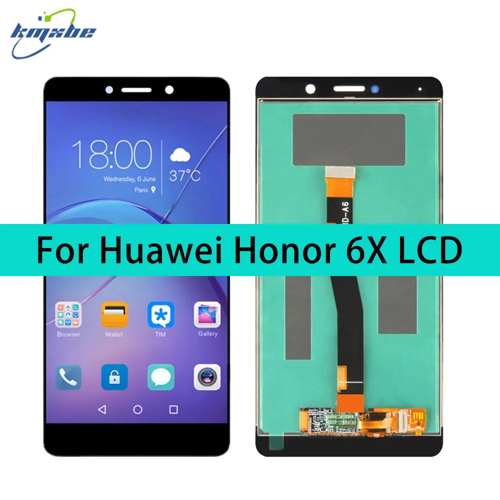 

5.5'' LCD For Huawei Honor 6X BLN-AL10 L21 BLL-L22 Display Touch Screen Digitizer Assembly Replacement With Frame For Honor 6X