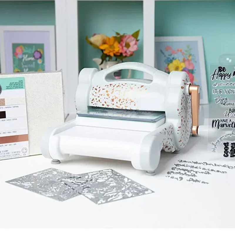Excellent A5 Die Cutter Embossing Machine Scrapbooking Piece Die Cut Paper Cutter Die-Cut Machine Home DIY Embossing Dies Diy To