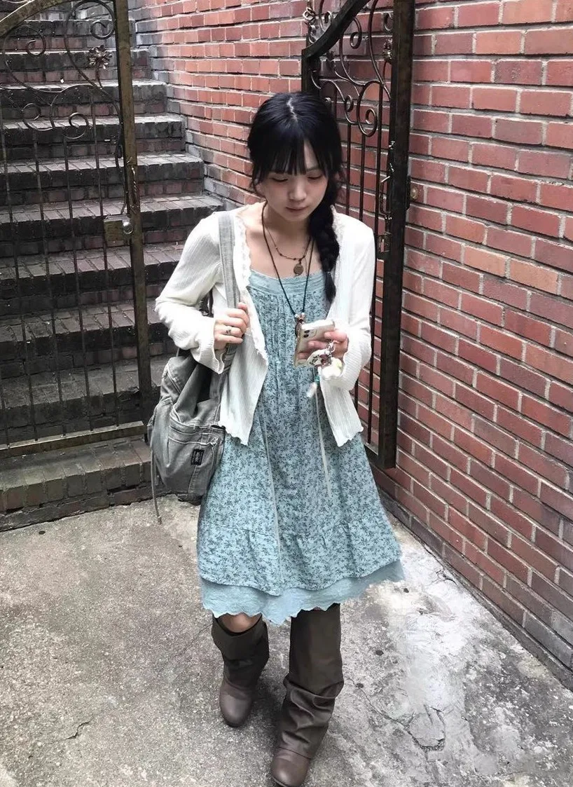 Vestidos femininos casamentos primavera tule bordado em camadas gota-cintura lanterna manga princesa artística fairycore doce estilo menina