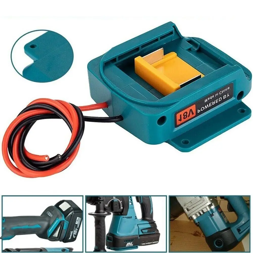 Adaptador de Bateria para Makita Faça Você Mesmo Power Wheels 14 Awg Fio Conector para rc Carro Brinquedos Robotics rc Truck 18v