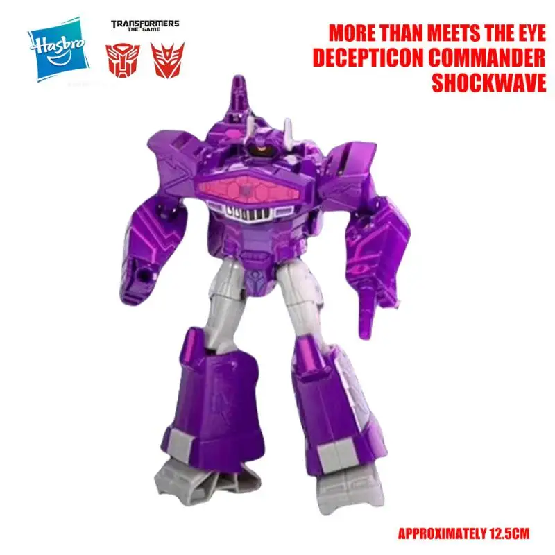 Hasbro transformadores decepticons comandante shockwave aranha vermelha soundwave conjunto dos desenhos animados anime boneca móvel brinquedo modelo presentes de aniversário