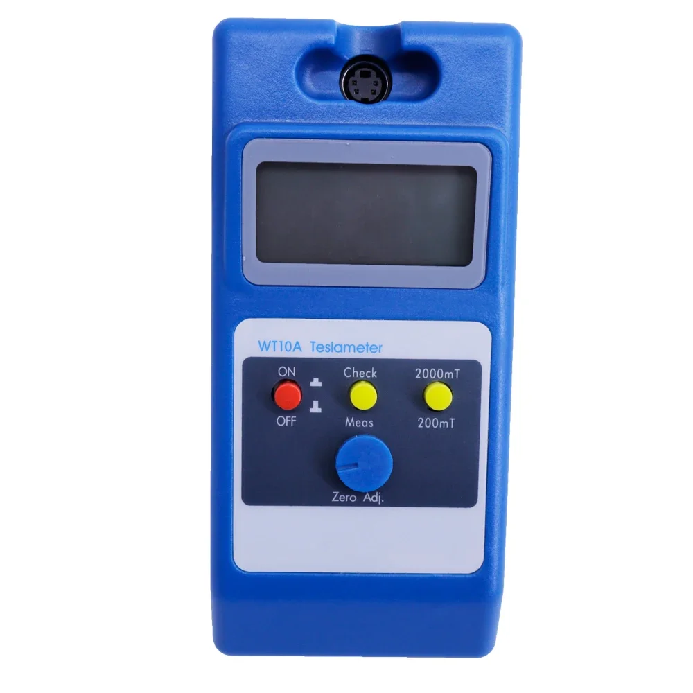 New WT10A Handheld Digital Gauss Meter Teslameter Magnetic Field Tester Measurement Range 0~200mT,0~2000mT