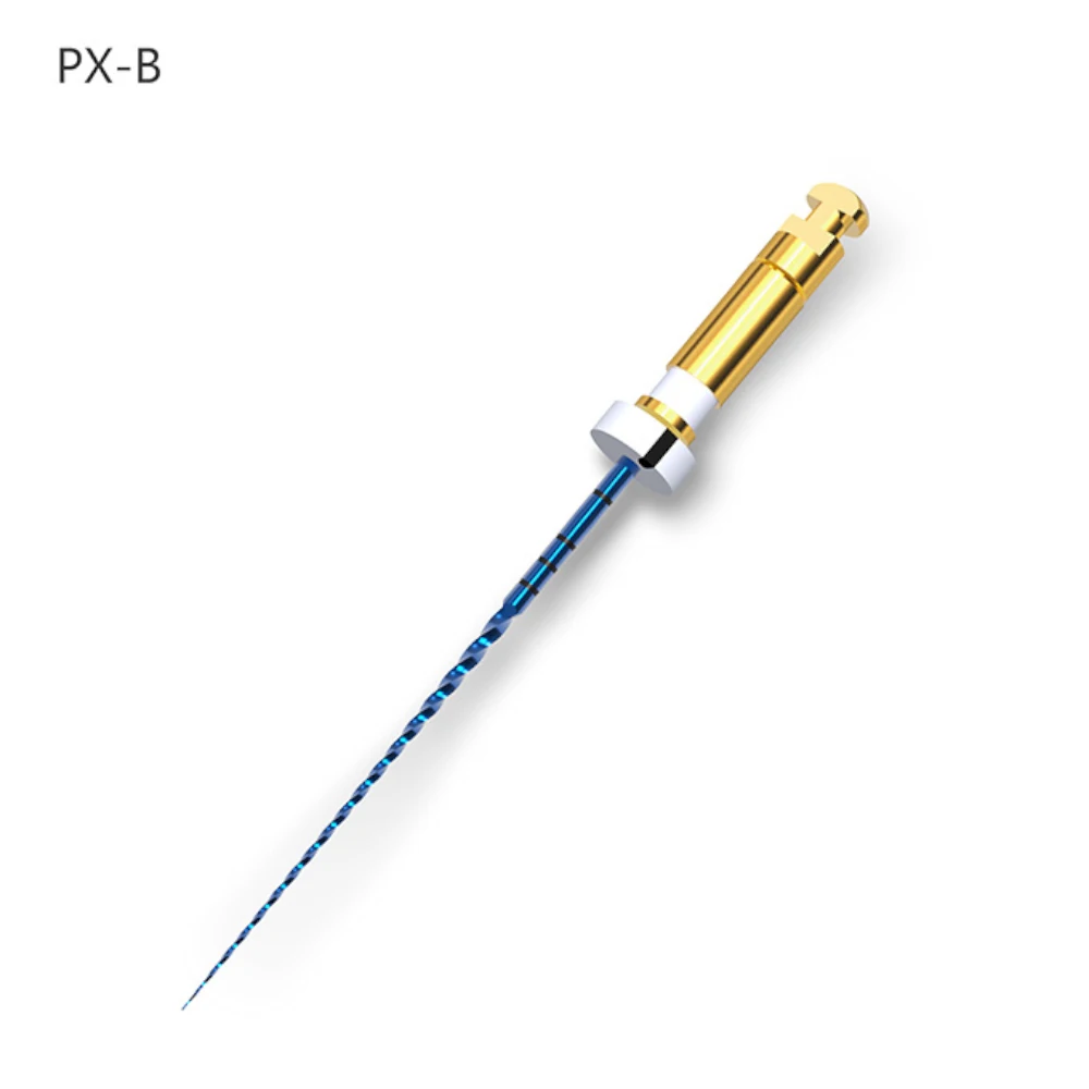 4pcs/pack Dental S Blue II NITI Rotary Files Heat Activation 17/10 15/03 20/04 25/04 Endo File Dentistry Endodontic CE Aprroval