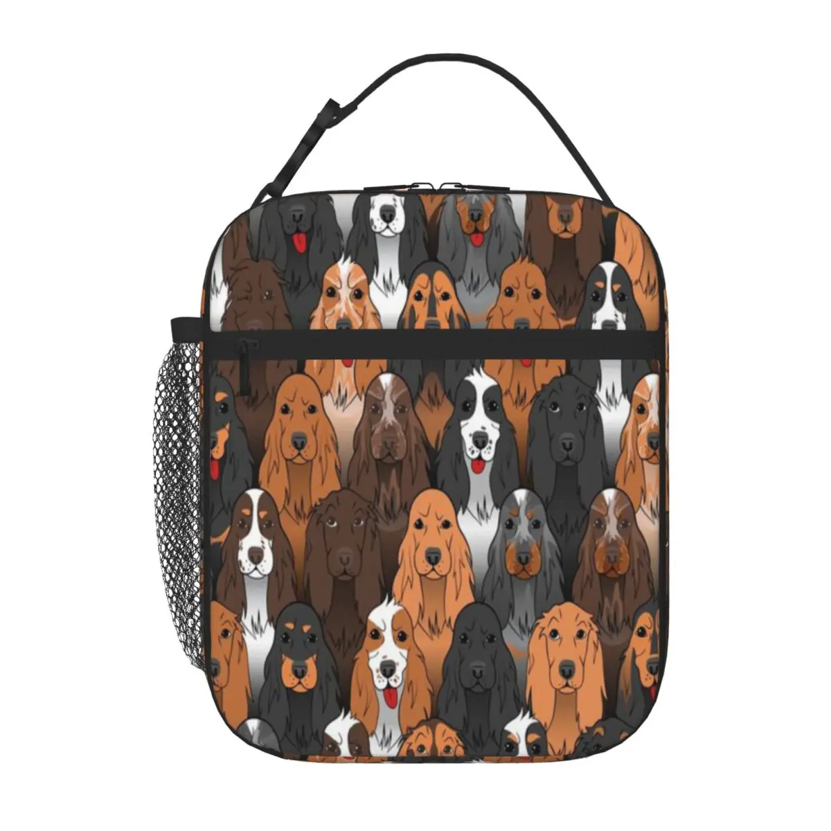Bestselling Cocker Spaniel Pattern In Different Colors Nautical Outdoor Lunch Bag Home To Go Cooler Lunch Bag