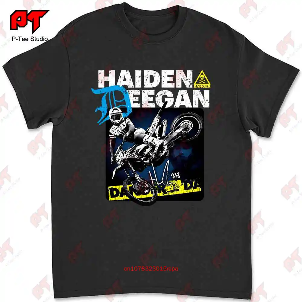 Haiden Deegan Merch Caution T Shirt L6J9