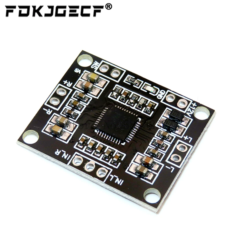 12V Mini Hi-Fi PAM8610 Audio Stereo Amplifier Board 2X10W Dual Channel D Class Lowest Price