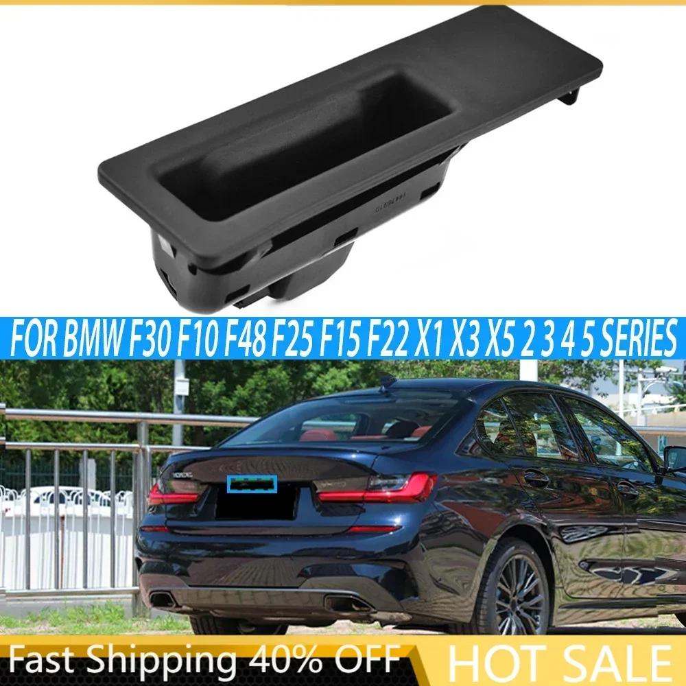 Tailgate Trunk Lid Door Switch Handle for bmw f30 f10 F48 F25 F15 F22 X1 X3 X5 2 3 4 5 Series 51247368752 Car Accessories