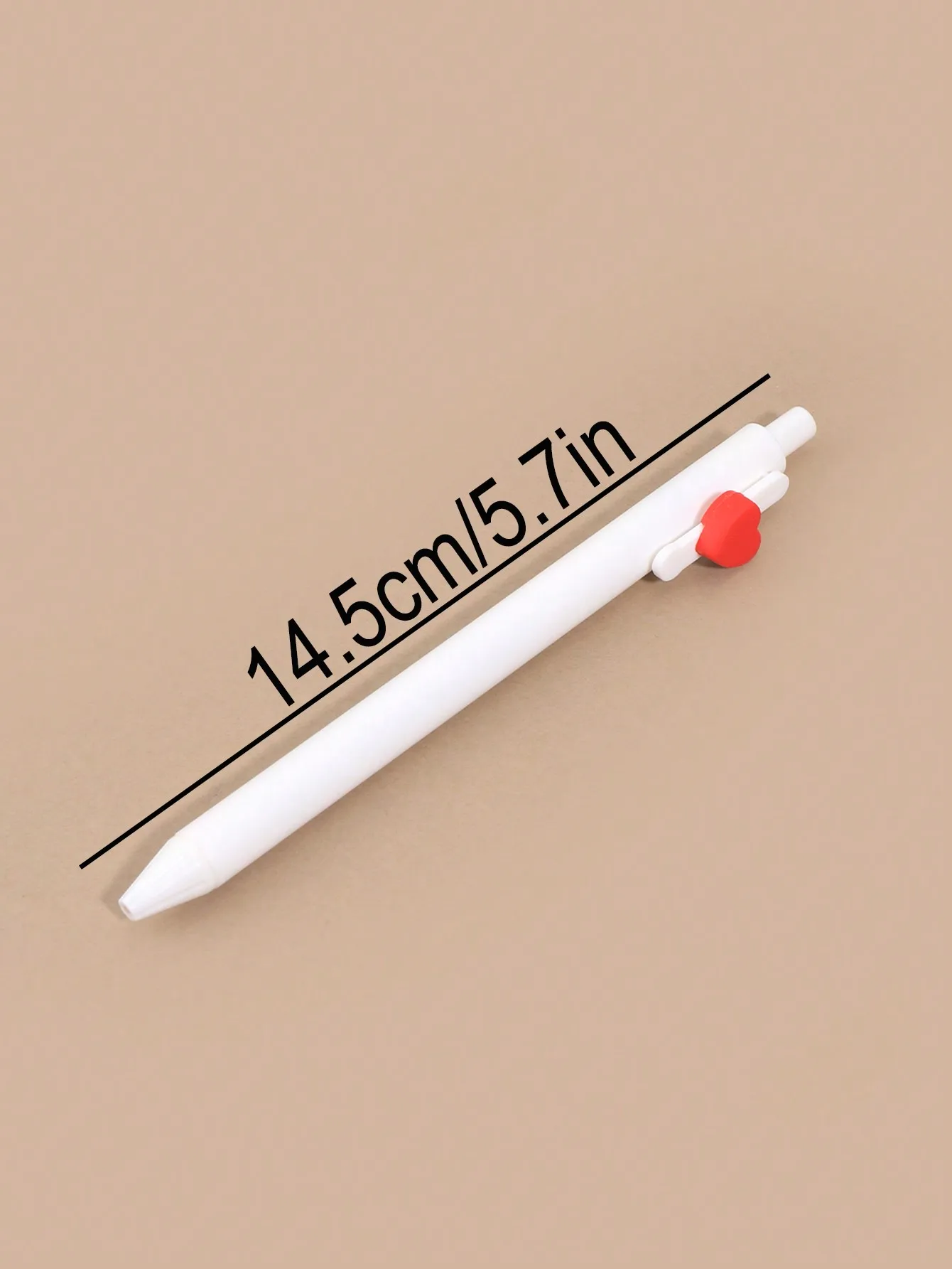 Cute Heart Ballpoint Pens4, Click Retractable Pens Journaling,Valentine Gifts for Her,Best ,Girlfriend,Personalized Love Pens