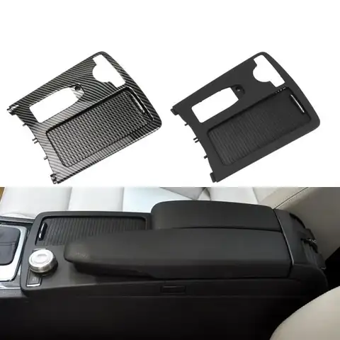 LHD 자동차 팔걸이 음료수 컵 거치대 셔터 트림, 메르세데스 벤츠 W204 C180 C200 C300 W207 E W212 E260 E300 2046800107 07-14