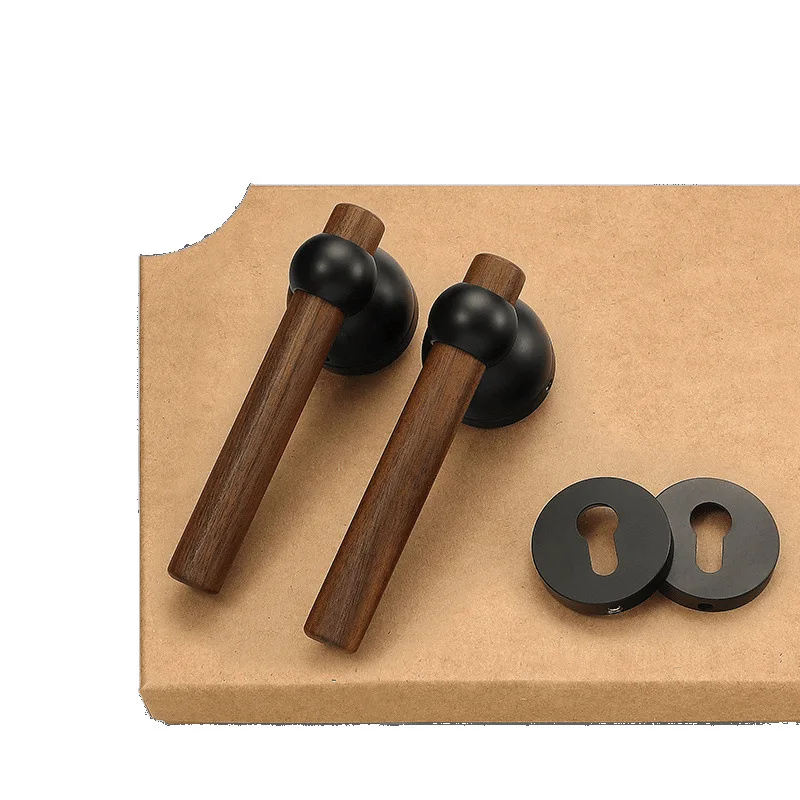 

Lock Indoor room door lock Split magnetic silent door lock Solid wood
