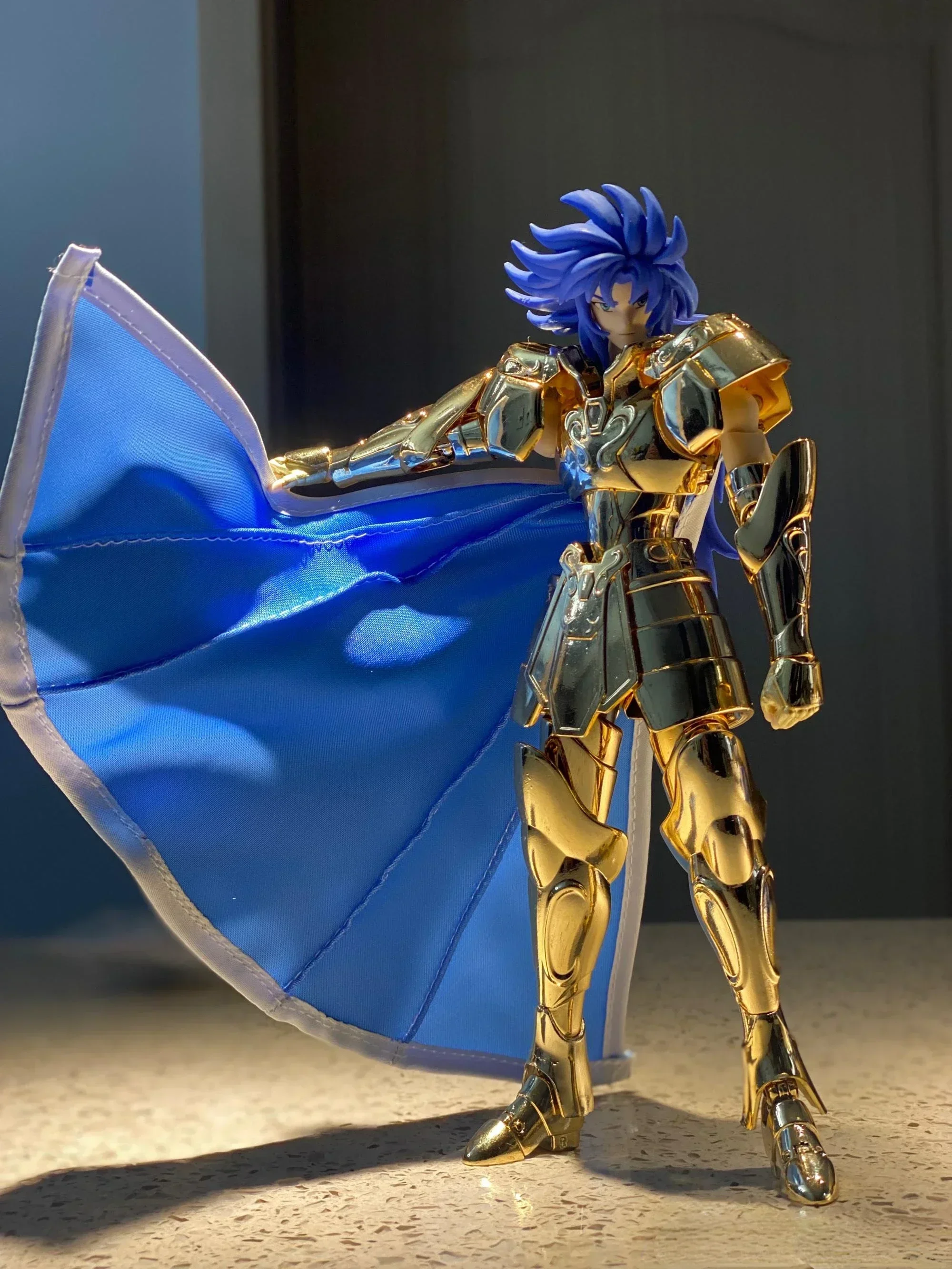 Figura de ação Gêmeos Saga, Saint Seiya, Gêmeos, Gêmeos, Gêmeos, Gêmeos, Saga, Kanon, EX 24K, Em estoque