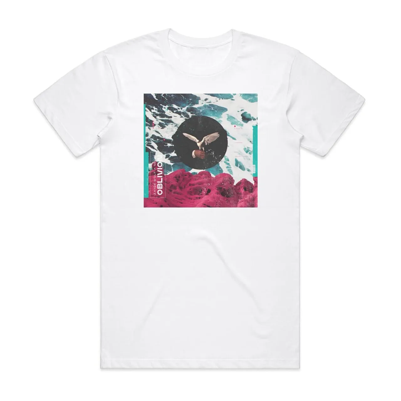 Zayde Wolf Oblivion Album Cover T-Shirt White