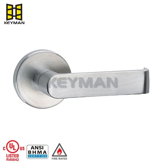 KEYMAN Apartment Function ANSI Lock Stainless Steel 304 Mortise Security Lock Handle American Standard Fire Rated Mortise Lock