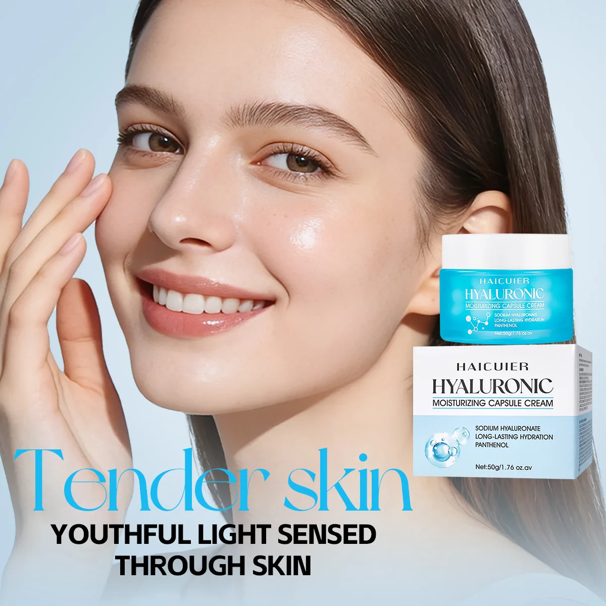 

Увлажняющая капсульная маска для лица с гиалуроновой кислотой - увлажняет и питает, делает кожу более гладкой. Отличный подарок для женщин