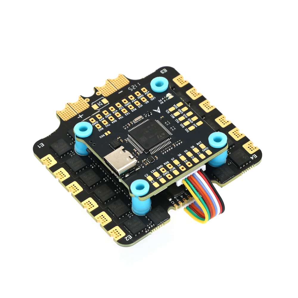 2026Sologood F722 80a 8s 4-in-1 Stack Flight Control Support 2 Cameras Configure Bluetooth 3-8s for Fpv   Partsunique