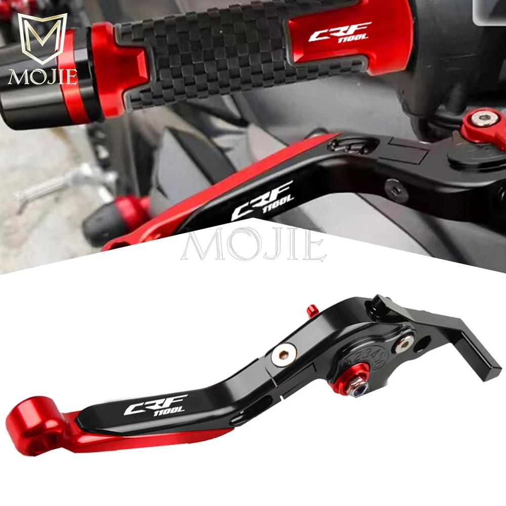 

For HONDA CRF1100L Africa Twin Adventure Sports DCT 2020 2021 2022 2023 Motorbike Brake Levers Handlebar Grips Ends Handle Lever