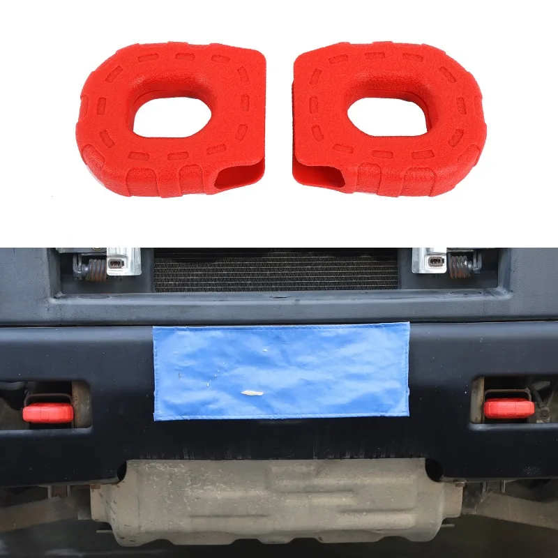 

Rubber For 2003-2009 Hummer H2 Front Tow Hook Protective Cover Tow Hook Trim Car Accessories