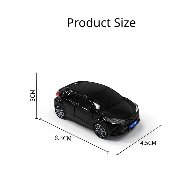 For Toyota CHR Key Cover Car Model Cover Key Box Protective Case Creative Surprise Gift Car Accessories Decoration Modification