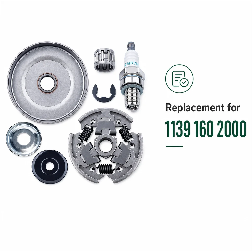 For Stihl MS171C MS181C Chainsaw Clutch Repair Kit 3/8