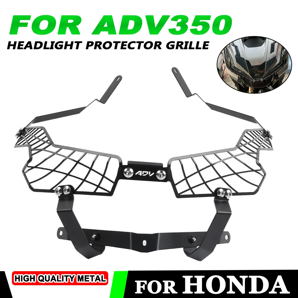 

Для HONDA ADV350 ADV 350 2022 2023 2024 аксессуары для мотоциклов защита передней фары протектор налобный фонарь сетчатый чехол для гриля