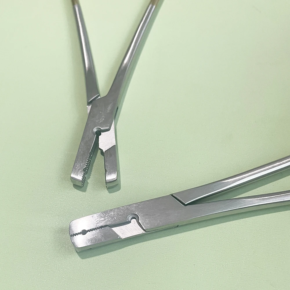 Orthopädische chirurgische Instrumente: Veterinär-Drahtbindezangen, Drahtligationszangen, Phoenix-Augen-Zangen, multifunktional – Detail 6
