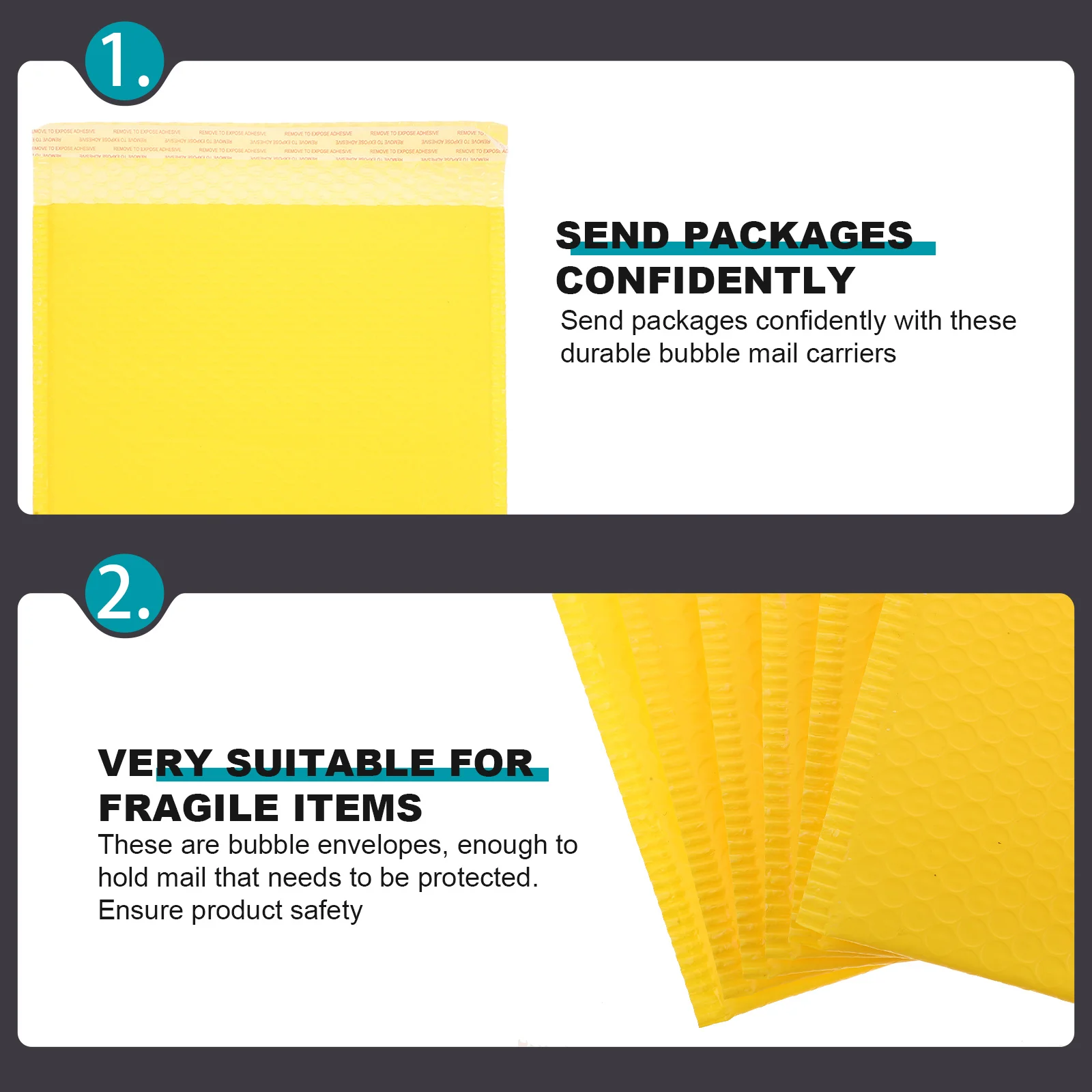 Рисунок 2 - утолщенные водонепроницаемые пакеты