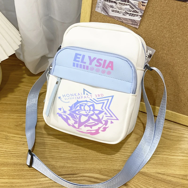 

Аниме Honkai Impact 3 Game 2025 Cos Theresa Fu Hua Raiden Mei Elysia и т. д. Портативная сумка для хранения унисекс Prezzie