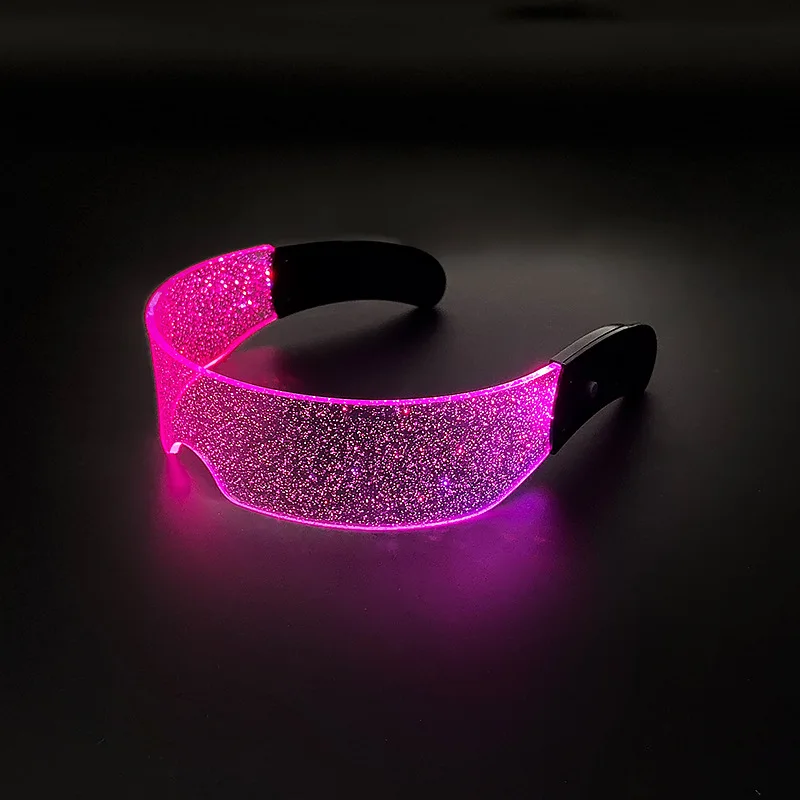 Future technology glasses LED light emitting glasses bar bouncing Di cheering artifact