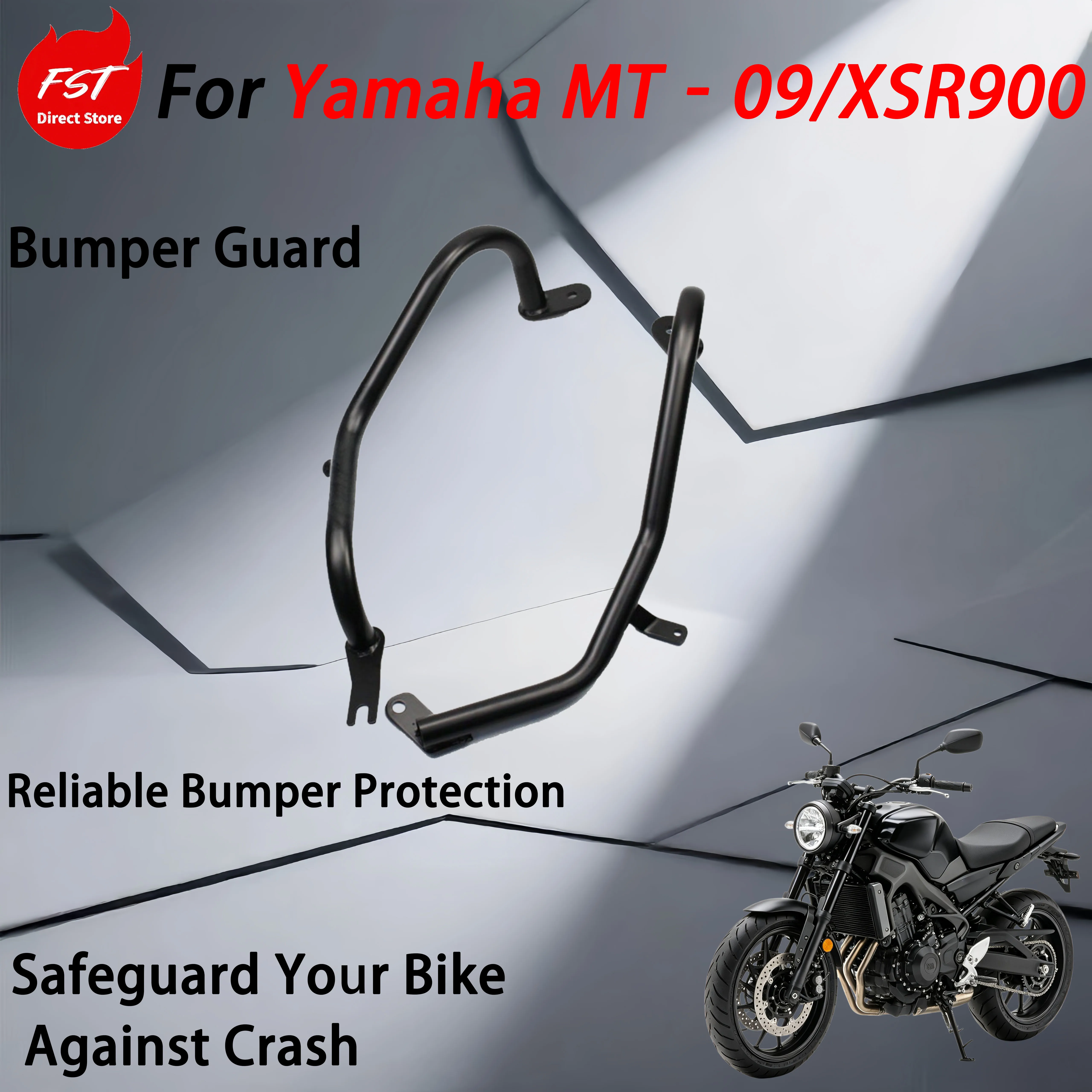 For Yamaha MT-09/XSR900 modification accessories - engine bumper, engine protection bar, crash protection bar