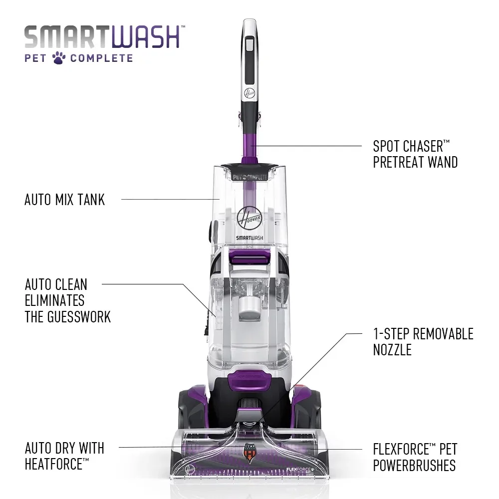 Hoover SmartWash Pet полная автоматическая фотография, FH53010