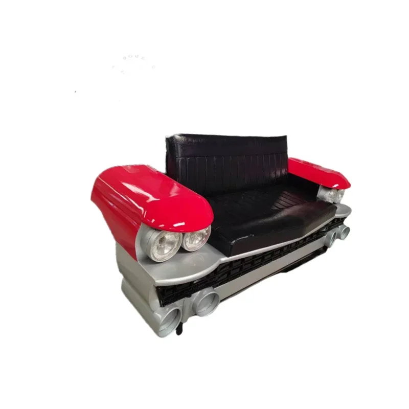 

Creative metal classic car head style office sofa, personalized office car